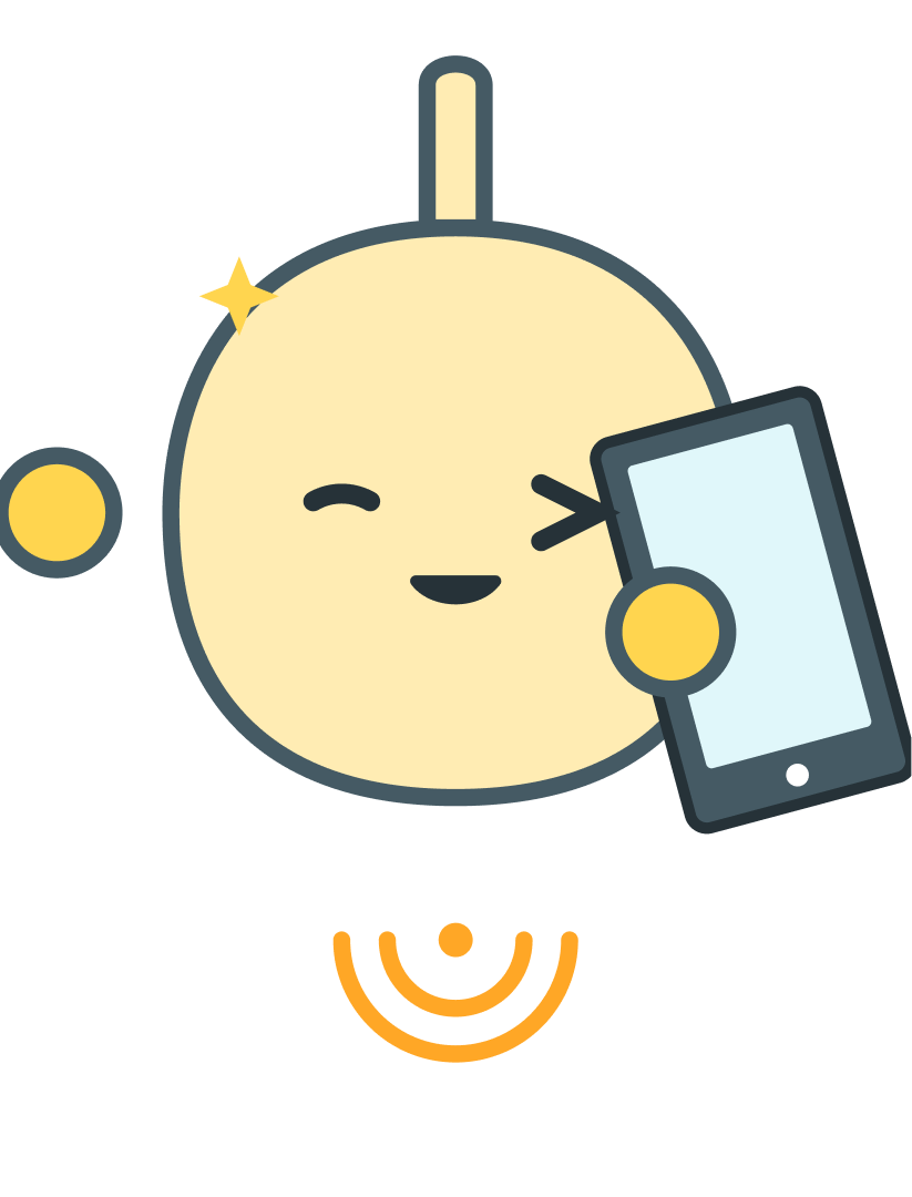 ポーズをとるコネクト