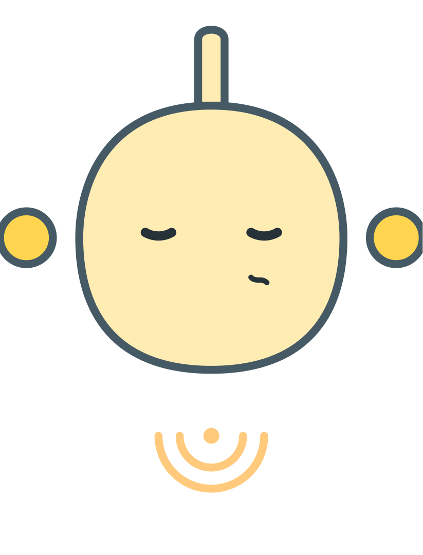 居眠りしているコネクト