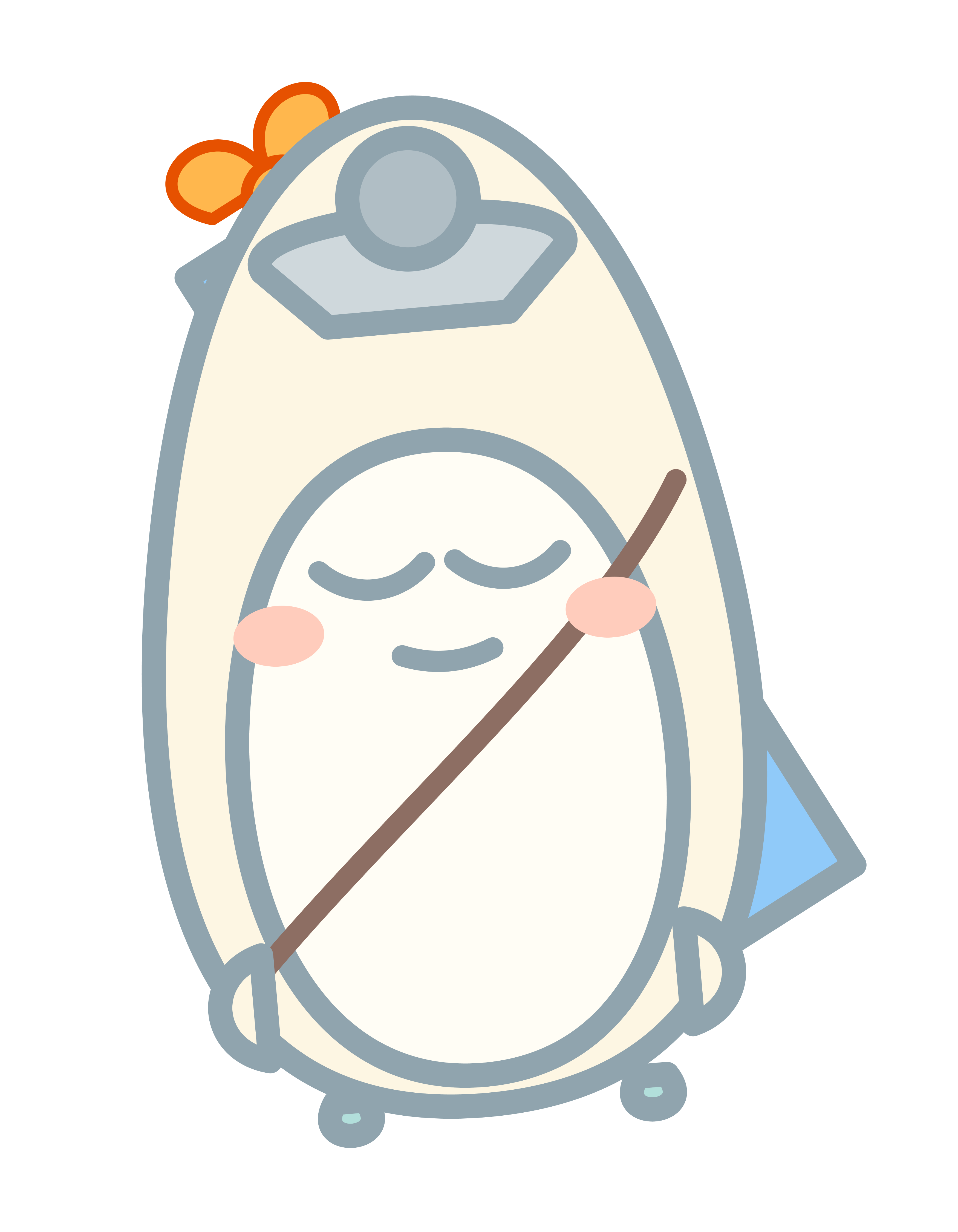 見守るフォリオ先生