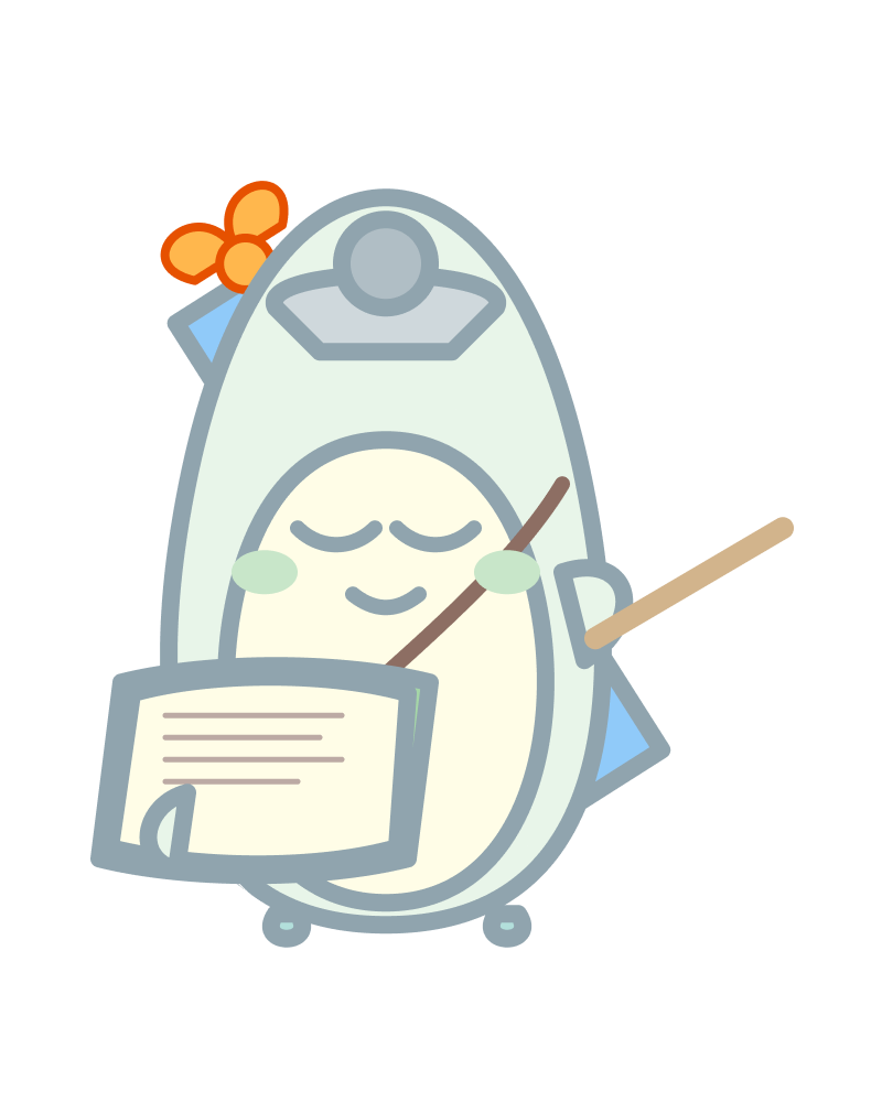 フォリオ先生が覗いている