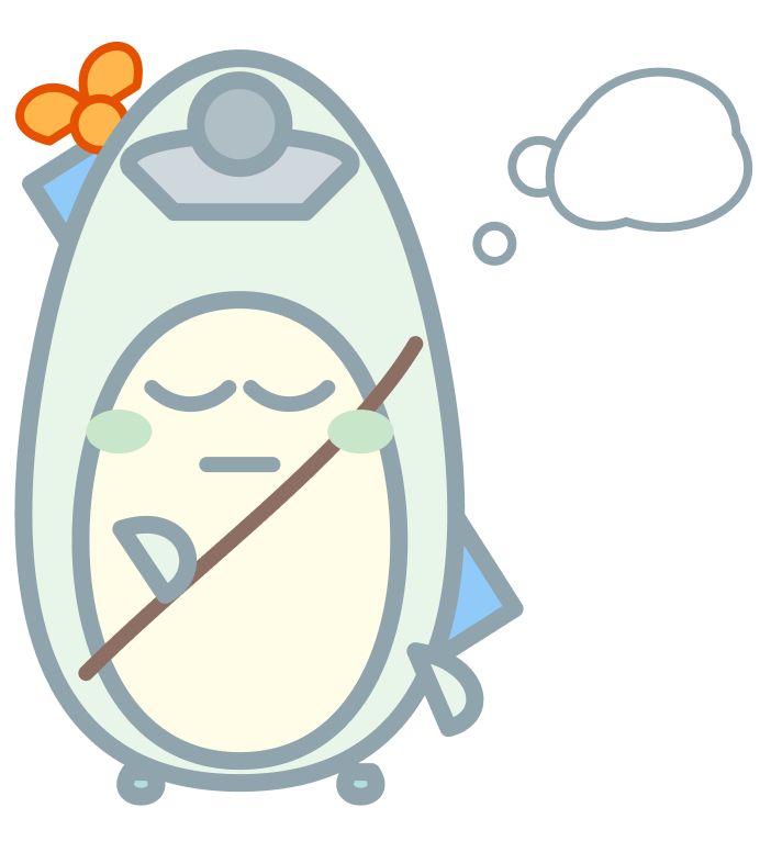 少し困っているフォリオ先生