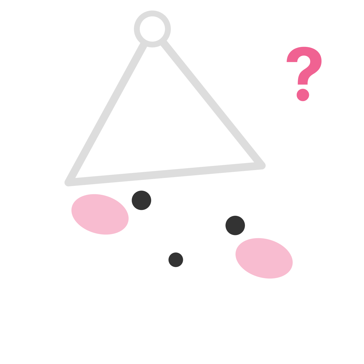 不思議そうなミニまる