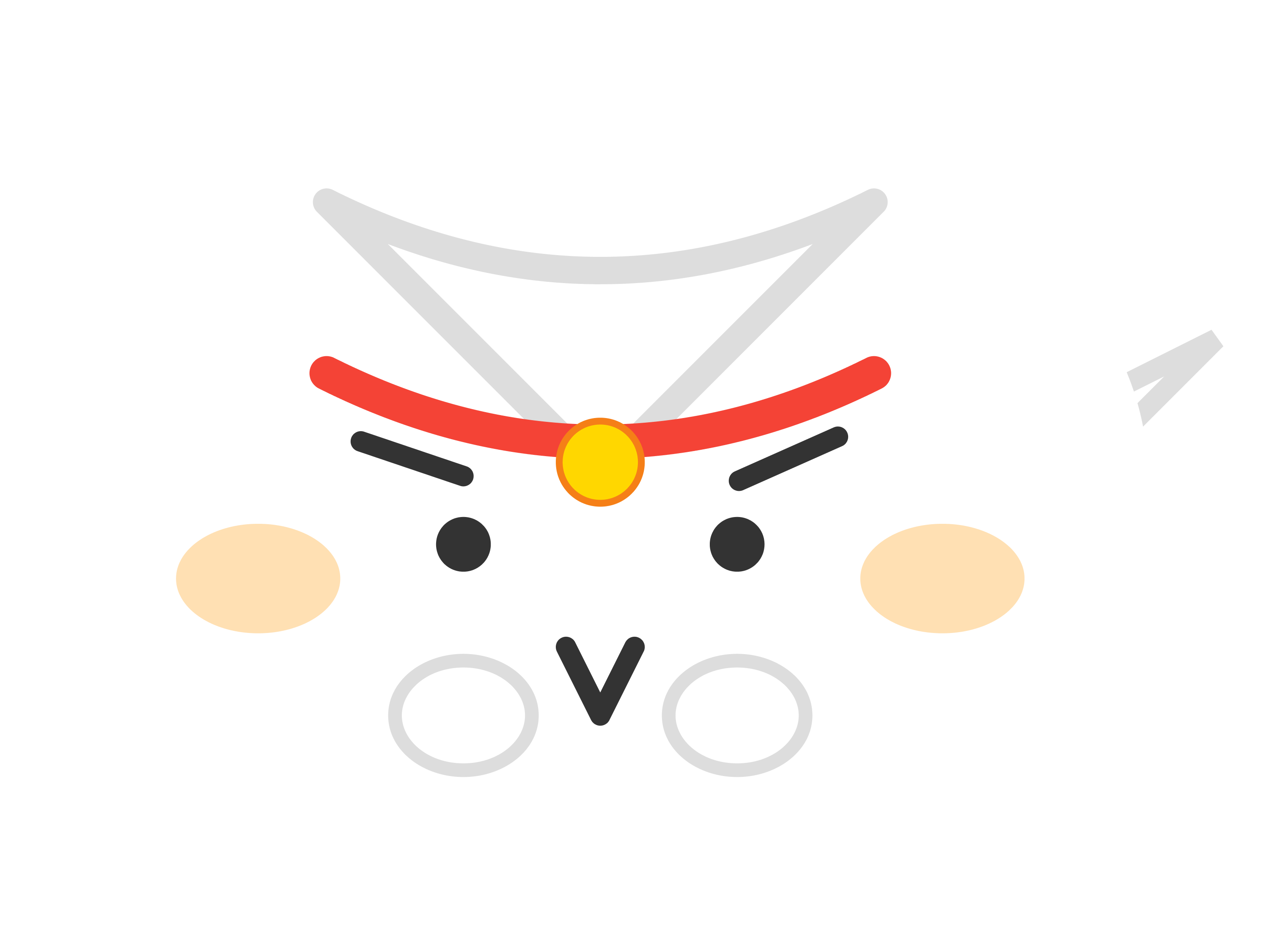 警戒するポチまる