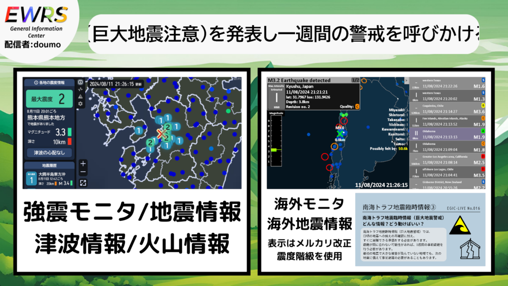 EGIC-LIVE 放送者：doumo